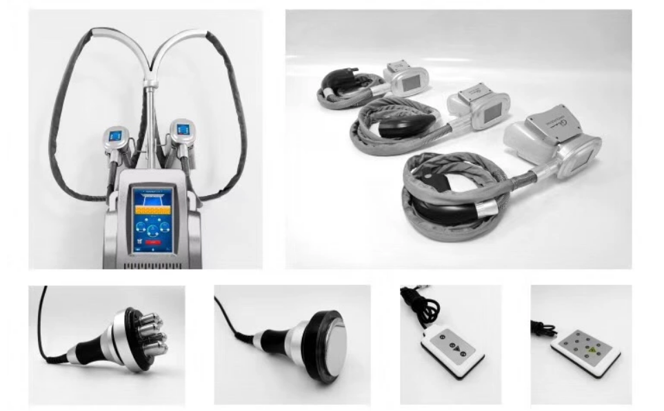 Vertical cryolipolysis 2 handles Weight Loss machine