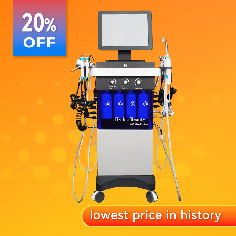 Multifunctional 14 in1 Professional Hydrafacial Beauty Machine SPA