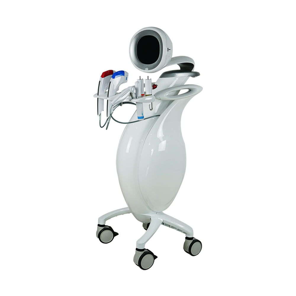 Latest HIFU Ultra Booster pen circular 3 handles Anti-aging Machine