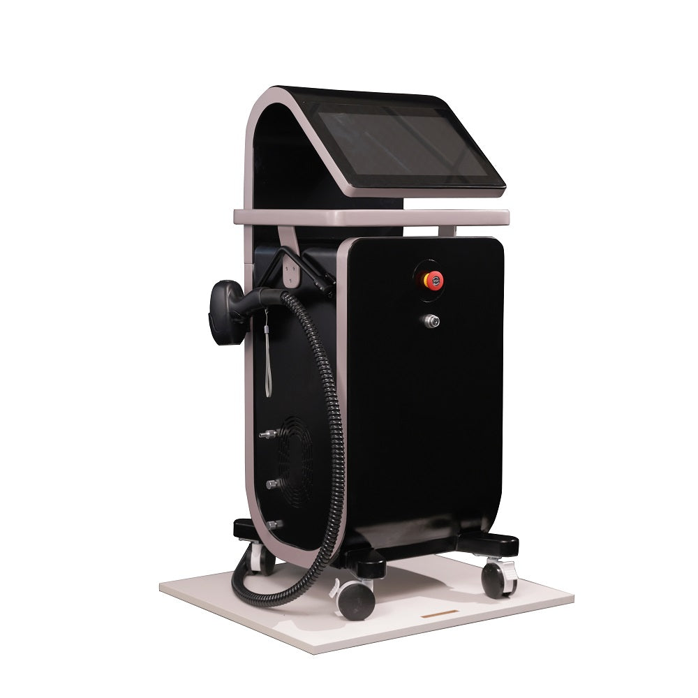 Platinum Titanium 808nm Diode Laser 150W bar Diode Hair Removal Machine