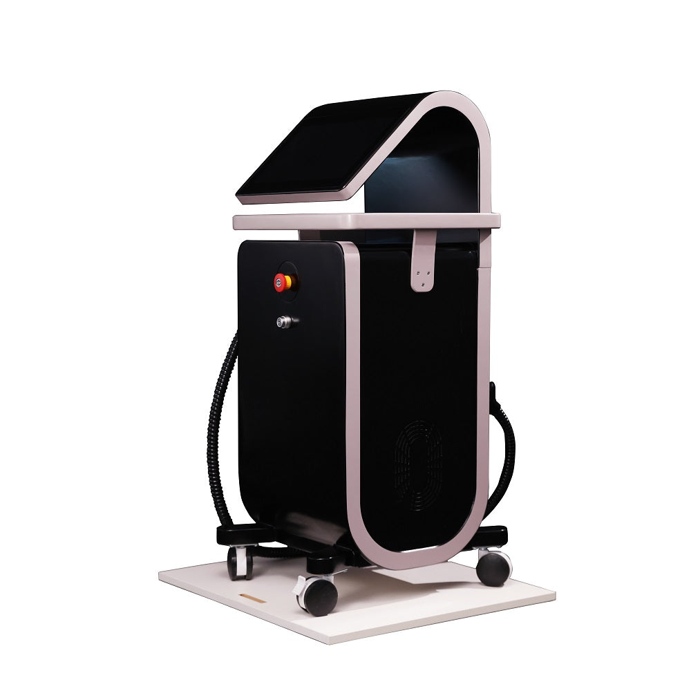 Platinum Titanium 808nm Diode Laser 150W bar Diode Hair Removal Machine
