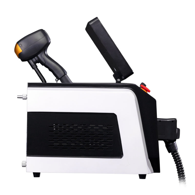 Portable 808nm Diode Laser Hair Removal Machine Three Handles Fast Effective Hair Removal Laser Depilation