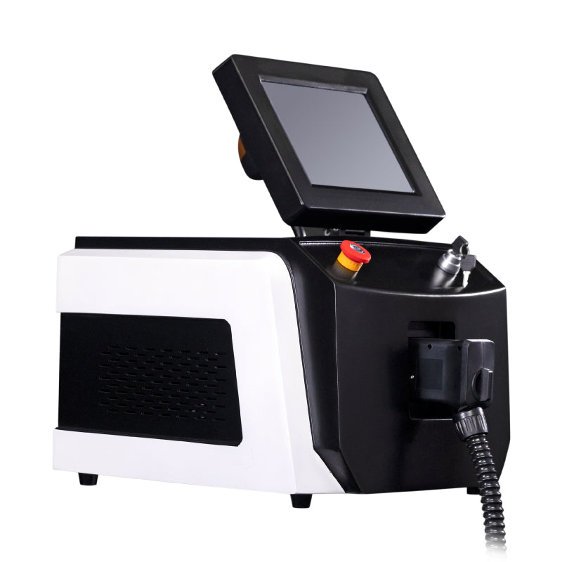 Portable 808nm Diode Laser Hair Removal Machine Three Handles Fast Effective Hair Removal Laser Depilation