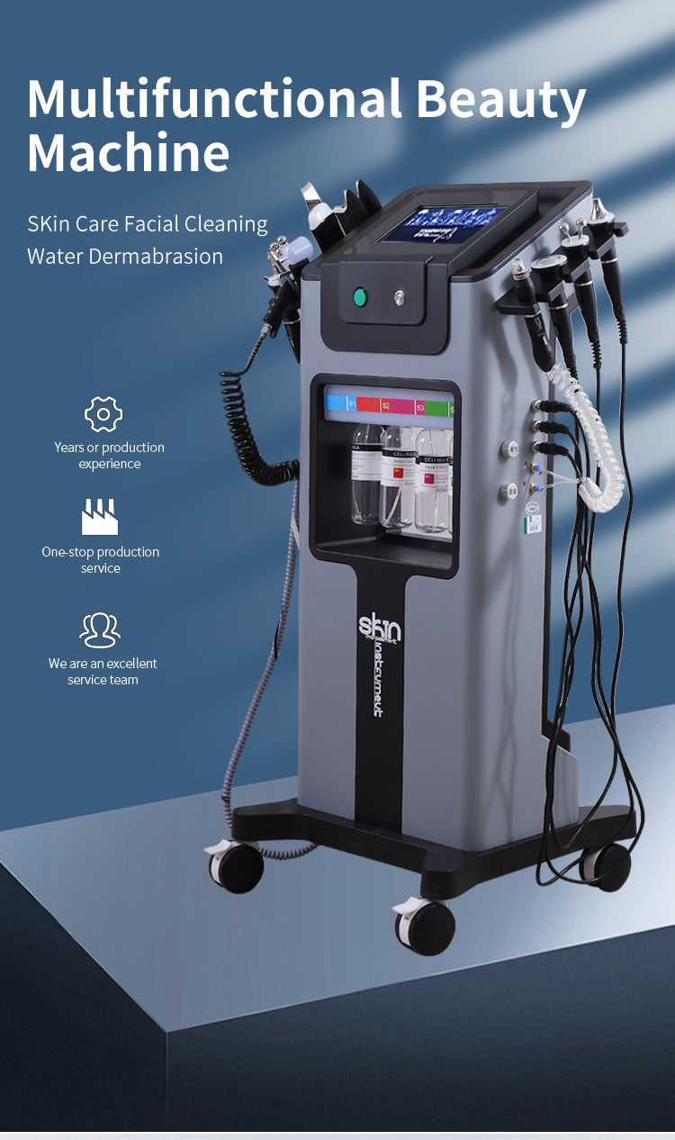 2023 Hydrafacy Facial 10 In 1 Hydra Water Peel Microdermabrasion Hydrodermabrasion Facial Machine hydro facials machine