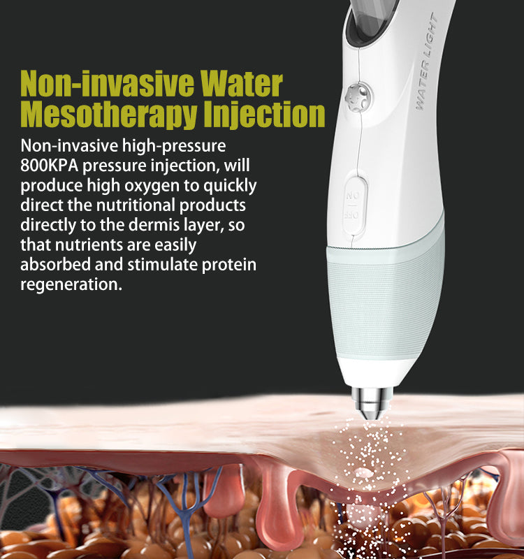 6 in 1 Facial Management M6 Microdermabrasion dermabrasion Facial Machine Multifunction Portable Oxygen Cleaning Device
