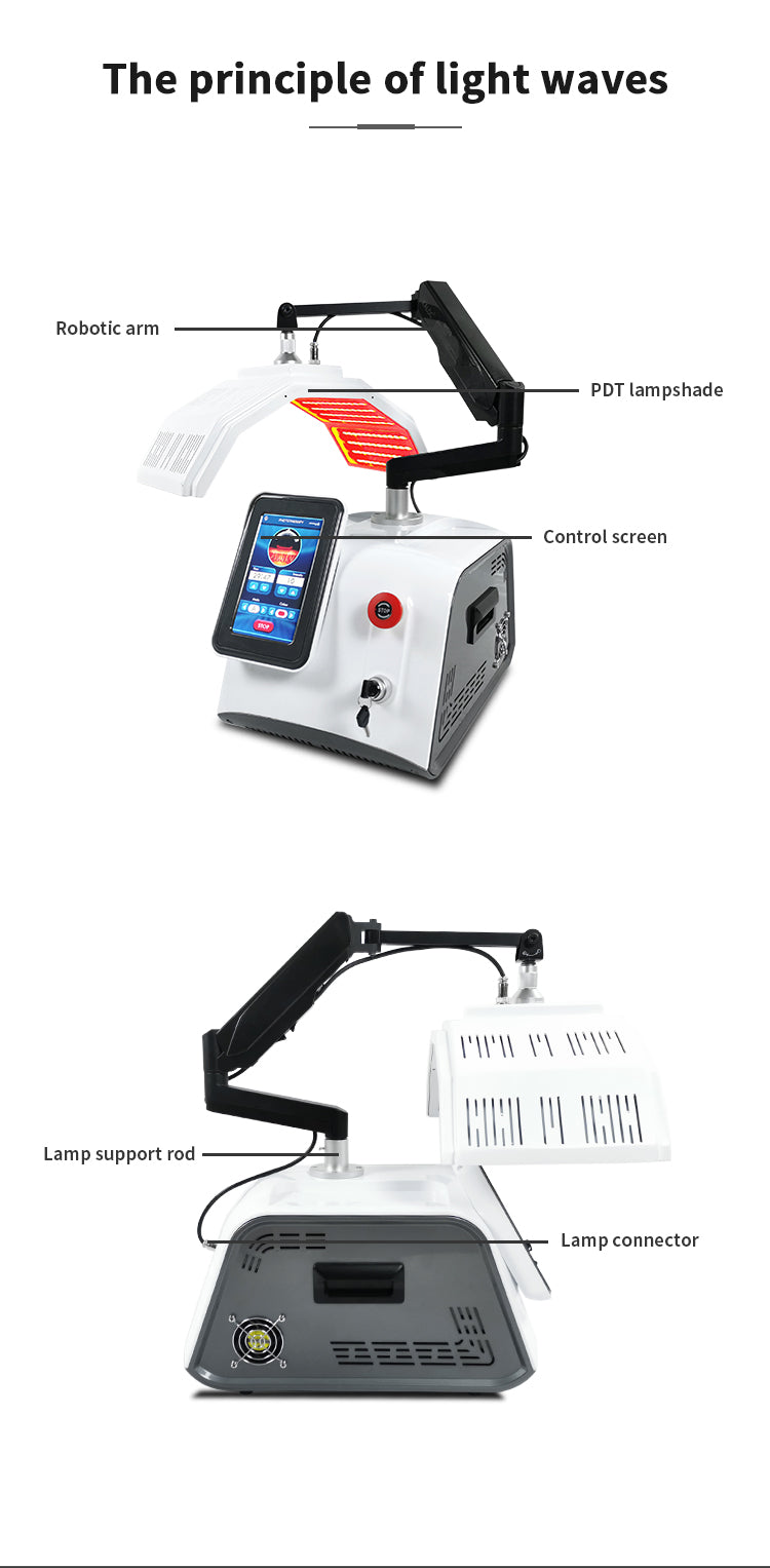 7 Color Led Light Therapy Machine Facial Spa Skin Rejuvenation Machine Therapy Light