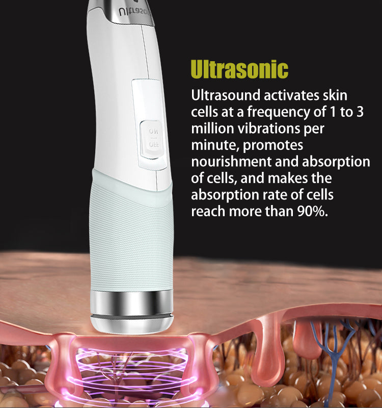 6 in 1 Facial Management M6 Microdermabrasion dermabrasion Facial Machine Multifunction Portable Oxygen Cleaning Device