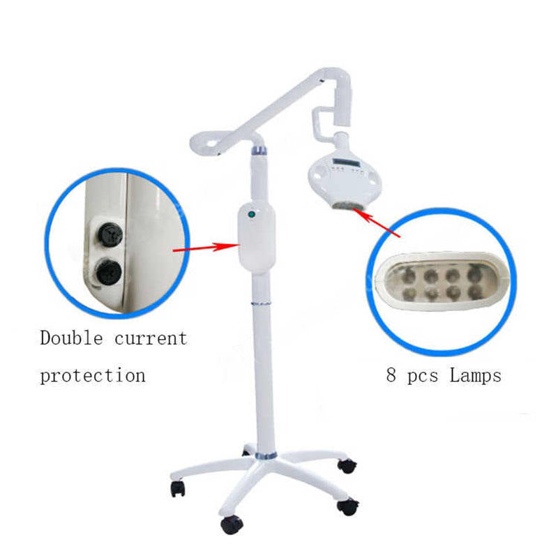 Blue LED Teeth Whitening Accelerator UV Light Dental Laser Lamp Light Tool Tooth Cosmetic