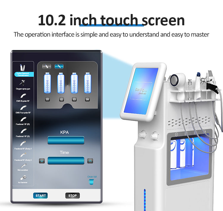 11 In 1 Facial Peeling Hydra dermabrasion Skin Care Beauty Machine