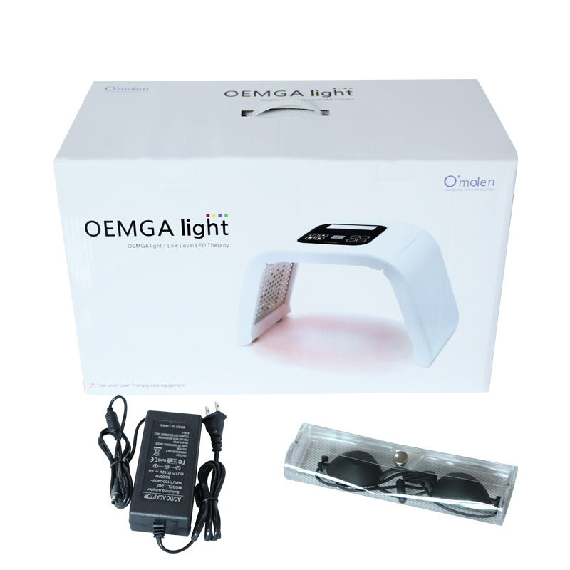 Portable PDT Desktop LED Facial Light Phototherapy Skin Care Device