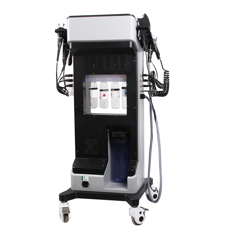 Multifunctional 10 in 1 hydra facial microdermabrasion machine