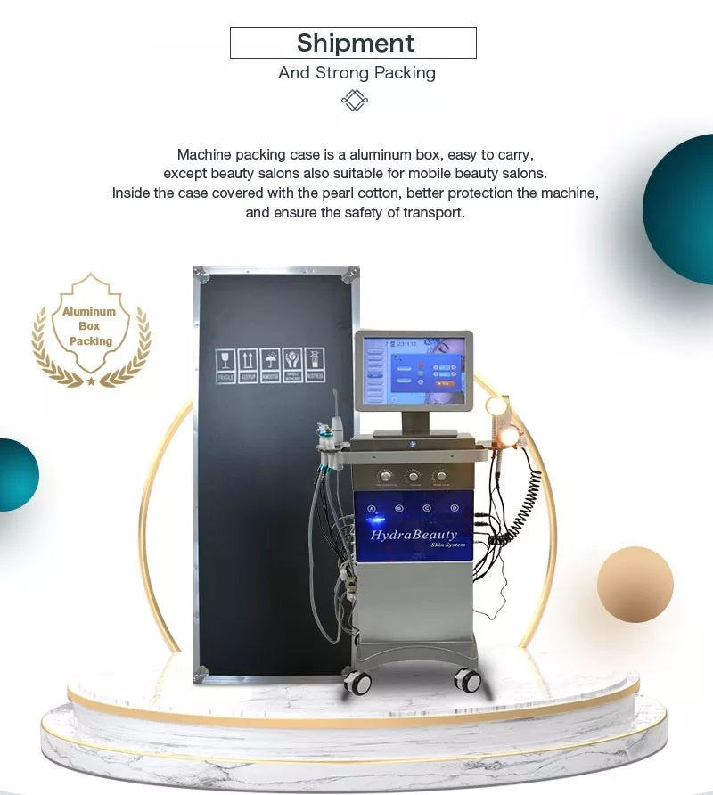 Multifunctional 14 in1 Professional Hydrafacial Beauty Machine SPA