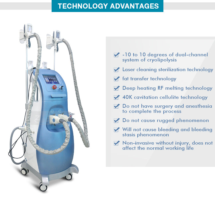 Cryolipolysis Freezing Therapy Body Sculpting Machine