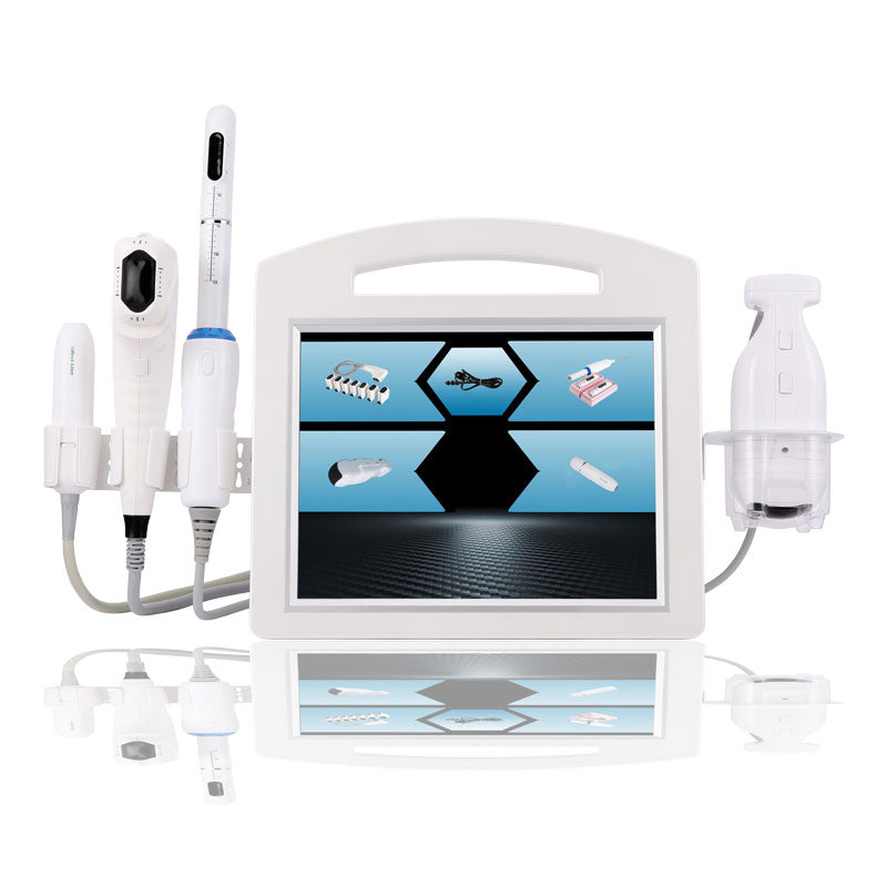 Desktop 4D HIFU For Anti-wrinkle Liposonix Body Slimming V-max Private Detection Beauty Device