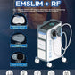 Ems Neo Fat Burning Muscle Building Body Sculpting Machine with 4 Handles for Belly Fat Reduction Butt Lifting