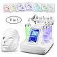 Hhydrofacials 7 in 1 hydro facials Machine Small Bubbles with Mask