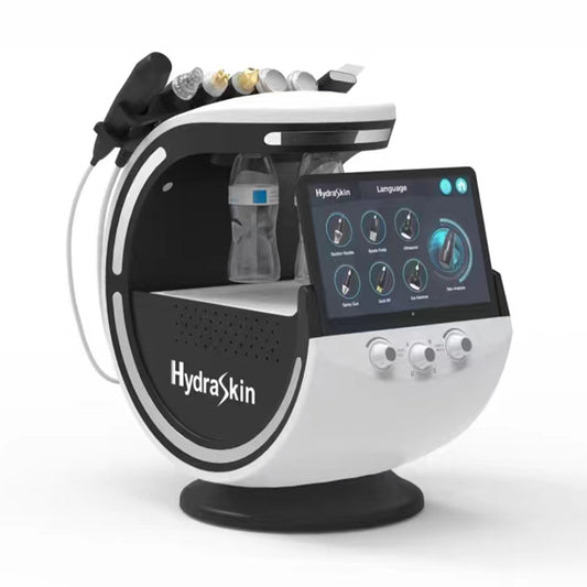 Newest 7 in 1 Hydrodermabrasion Machine With Skin Analyzer Facial Microdermabrasion Skin Rejuvenation Machine