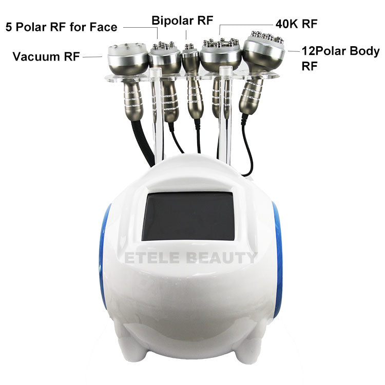 Portable Body Slimming 5 Handle Cavitation Fat Reduce Machine