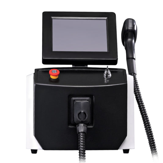 Portable 808nm Diode Laser Hair Removal Machine Three Handles Fast Effective Hair Removal Laser Depilation