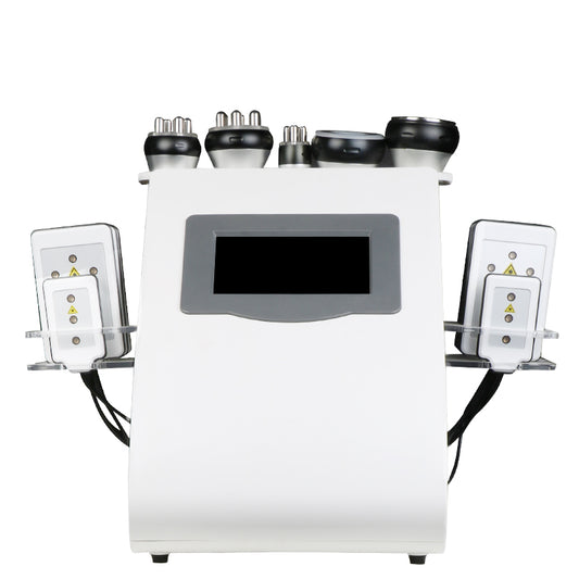 Hot Sale 6 in 1 Cavitation Body Slimming Machine With Laser Pads