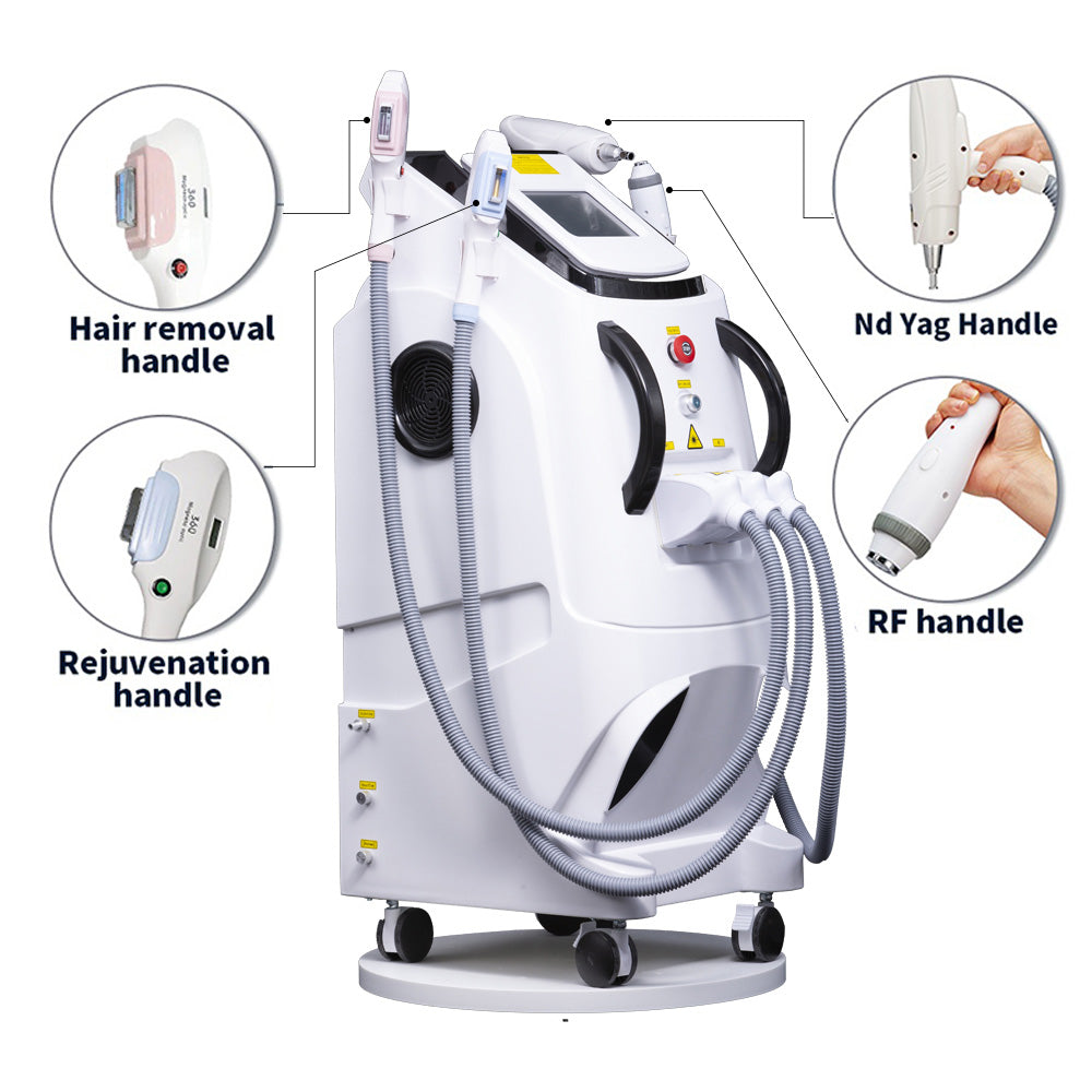 4 in 1 Fast Hair Removal Machine Laser Tattoo Removal 360 Magneto hair remover machine