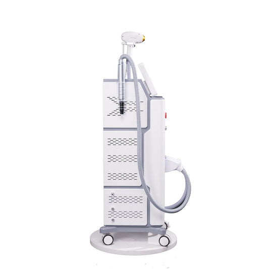 Triple Wavelength Diode Laser 808NM Titanium Ice New Standing Hair Removal Machine for Beauty Salon