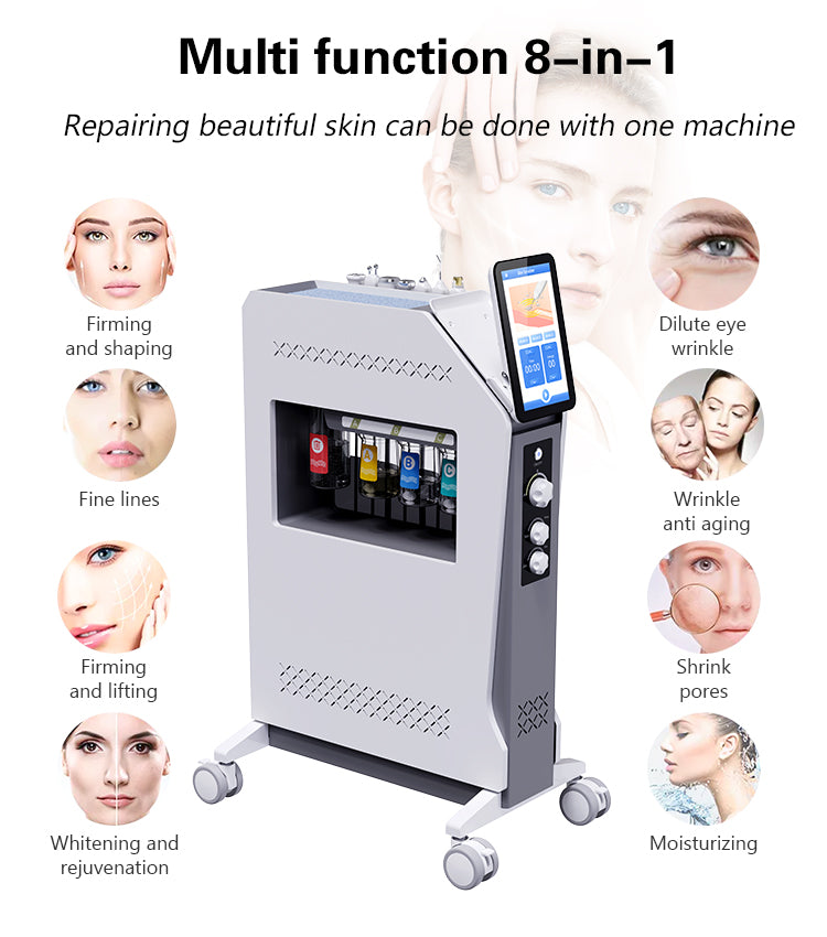 8 In 1 M8D Multinational Deep Facial Cleansing Machine