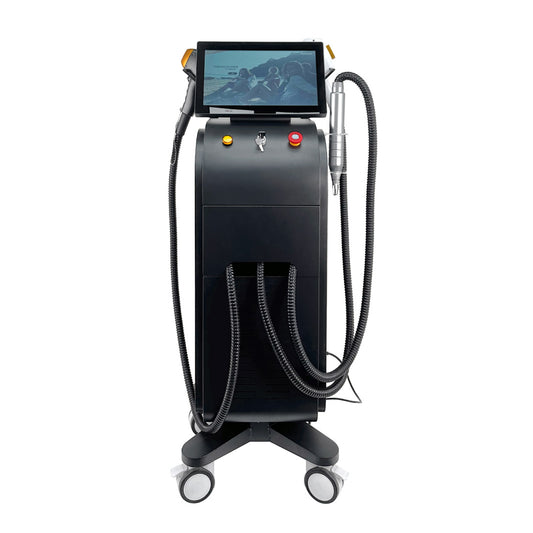 3in1 Black Professional 808nm Diode Laser DPL Picosecond Hair Removal Tattoo Removal Machine