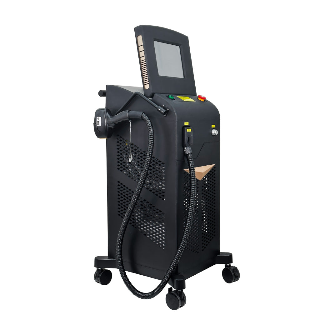 Best Professional 4 Wavelength Diode Laser Hair Removal Machine High Strength Stationary with Free OEM Service