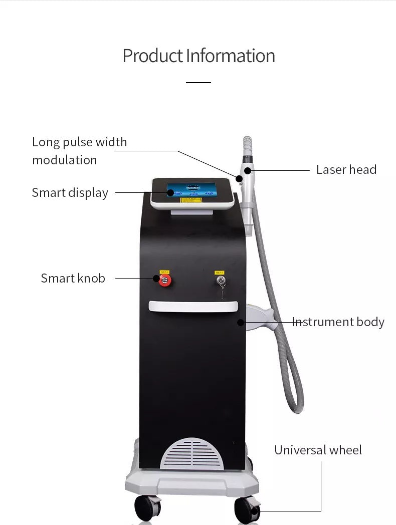 Vertical Non-Invasive Picosecond Laser Tattoo Removal  Machine