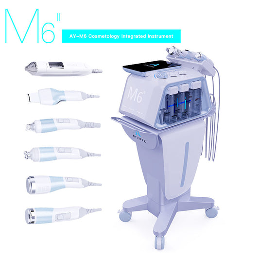 The Second Generation M6 Integrated 10.1 Inch Touch Screen for Acne Whitening and Skin Nourishing Multifunctional Machine