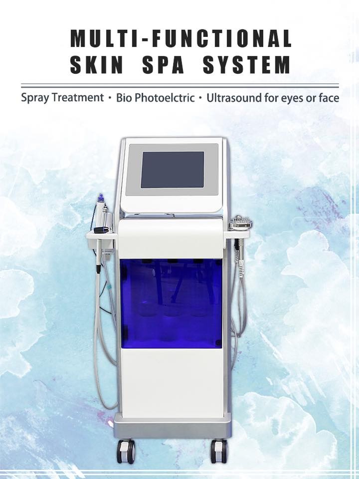 Professional face beauty equipment 9 in 1 hydro dermabrasion machine deep cleaning beauty device