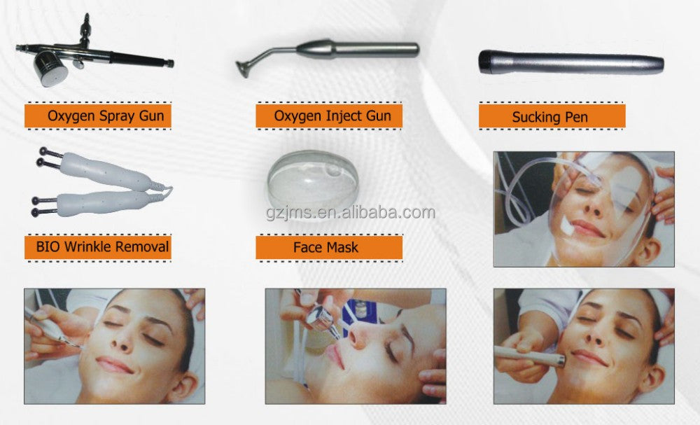 O2 jet peel diamond facial mask injector oxygen infusion beauty machine water jet cleaning machine