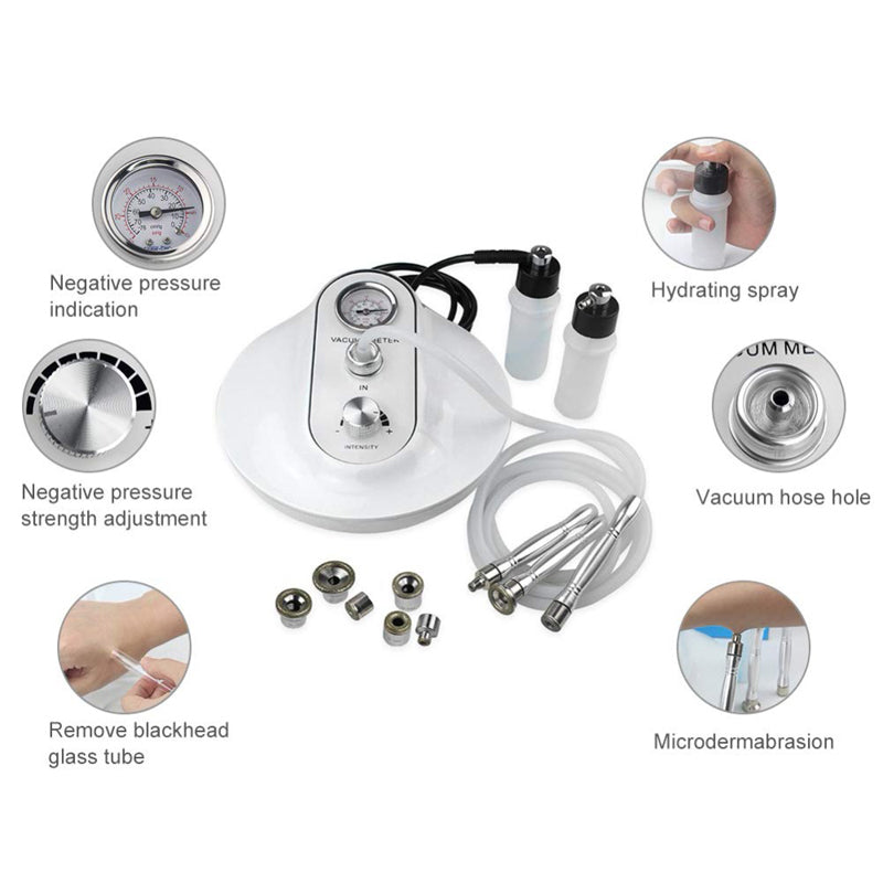 3 in 1 Diamond Microdermabrasion SPA Skin Rejuvenation Exfoliating Salon Beauty Equipment