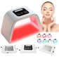 Portable 7 Color Led Photon Red Blue Acne Removal Skin Rejuvenation Spectrometer Ems Face Massage Whitening Skin Rejuvenation