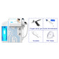 4 In 1 professional Vacuum Face Clean Hydro Water Oxygen jet Facial Ance Pore Cleaner Small Bubbles Skin Care Machine