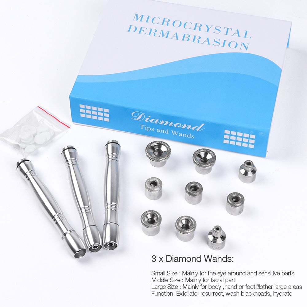 Facial microdermabrasion vacuum cleaner acne removal beauty machine