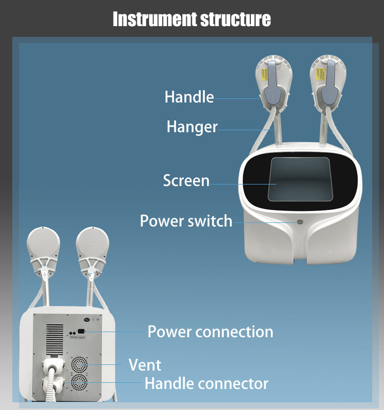 Wholesale high Power Portable Ems Muscle Training Body Slim Hi-emti Machine Factory Price