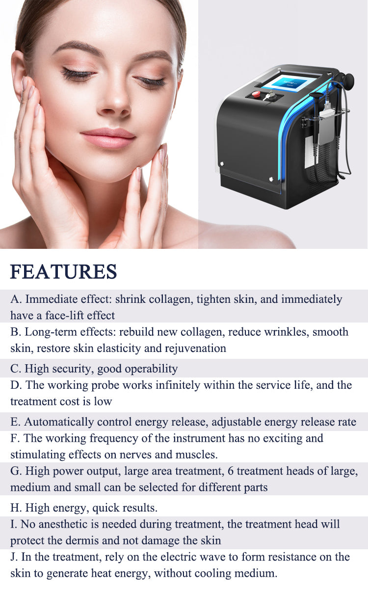 Radio Frequency Facial Photon Skin Care Device Face Lifting Tighten Wrinkle Removal Eye Care RF Skin Tightening Machine