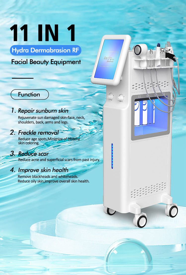 Hot Selling SPA-M39 Remover Vacuum Hydra Microdermabrasion Machine Oxygen Skin Tighten Oxygen Therapy Facial Machine