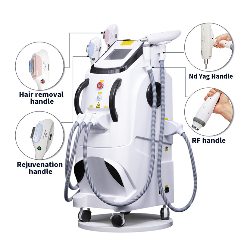 4 in 1 Fast Hair Removal Machine Laser Tattoo Removal 360 Magneto hair remover machine