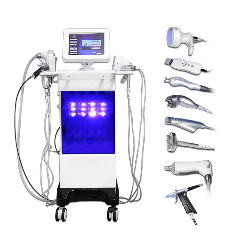 10 in 1 skin rejuvenation hydra beauty oxygen face lifting jet beauty machine