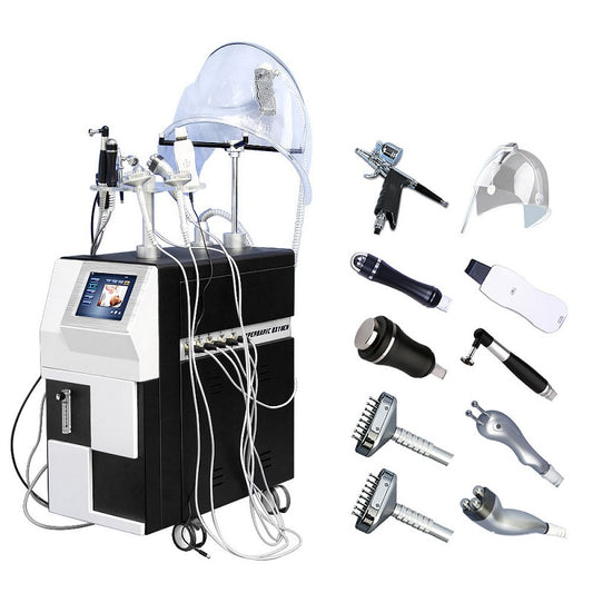 Newest Oxygene Jet Peel Hydrodermabrasion Facial Machine Skincare Oxygenated Facial Machine with Led Facial Masks