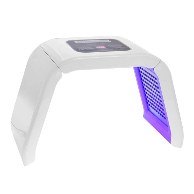 Portable 7 Color Led Photon Red Blue Acne Removal Skin Rejuvenation Spectrometer Ems Face Massage Whitening Skin Rejuvenation