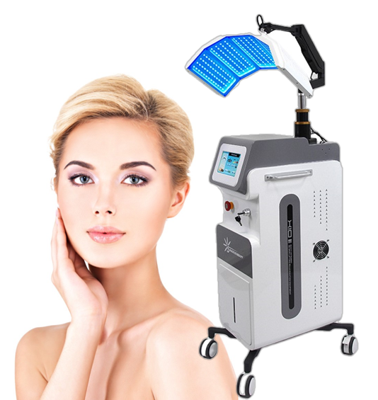 Newest 7 colors LED PDT Red blue facial care PDT Led Light Therapy machine