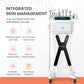 Hydro Dermabrasion Machine High Frequency Ultrasonic Galvanic Facial Scrub Multifunction Spa Facial Massager