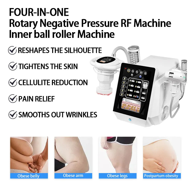 Multifunctional body shaping roller massage 360 rotation roller reduction vacuum suction Body Slimming Machine