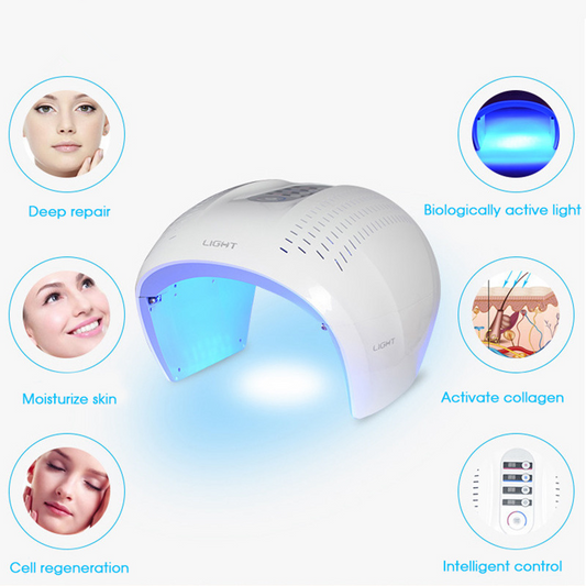 7 Color PDT LED Photon Light Therapy Lamp Facial Body Beauty SPA PDT Skin Tighten Rejuvenation Wrinkle Remover Acne Device