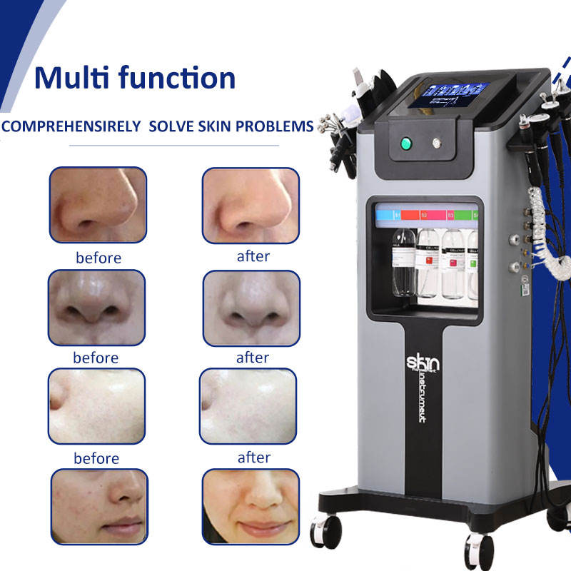 2023 Hydrafacy Facial 10 In 1 Hydra Water Peel Microdermabrasion Hydrodermabrasion Facial Machine hydro facials machine