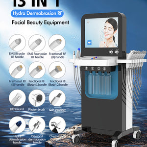 12 in 1 Hydra dermabrasion Facial Peeling Hydra Skin Care Beauty Machine